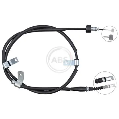 Cable de accionamiento, freno de estacionamiento A.B.S. K17387 Más Vendido